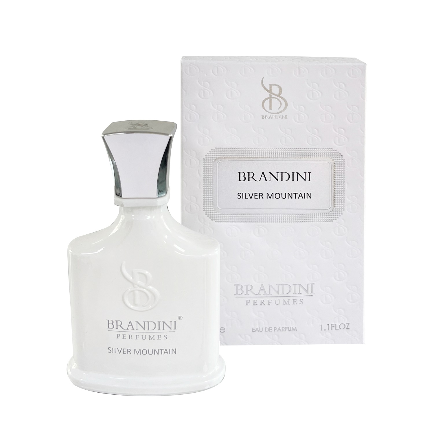 عطر جیبی  برندینی مدل silver mountain حجم 33 میلی لیتر